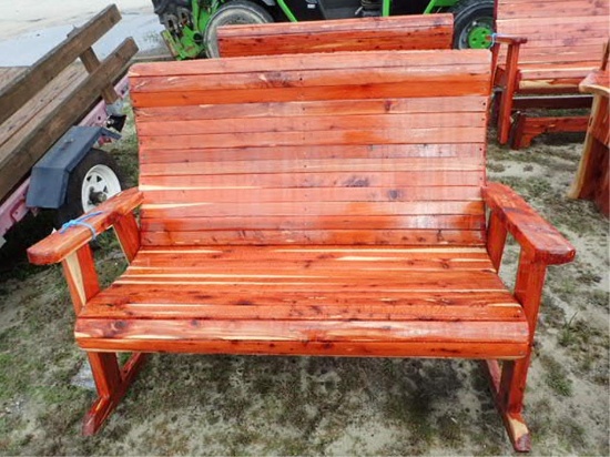 Ceder Double Adult Rocking Chair - NEW DESIGN