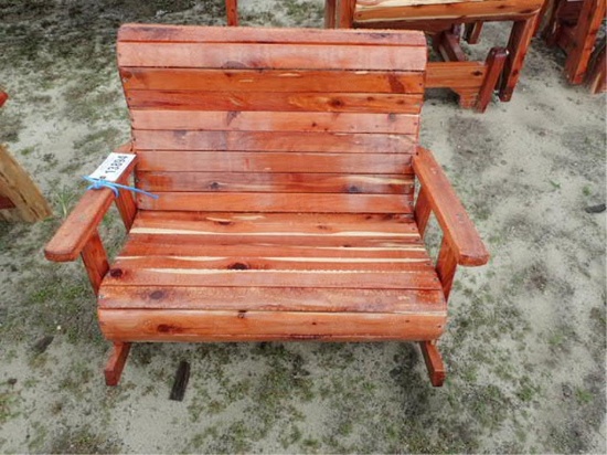 Ceder Double Child's Rocking Chair