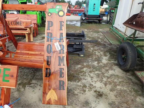 Ceder "Proud Farmer" Sign