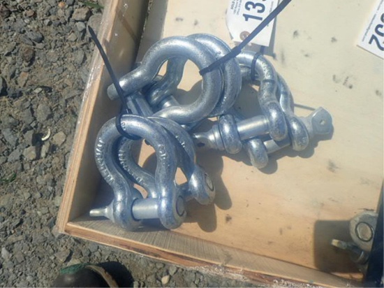 (2) 3/4" Bow Shackles Load Limit 4.75T