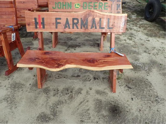 Ceder "Farmall" Bench