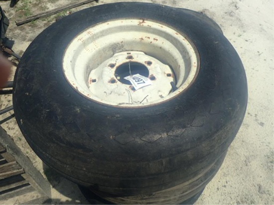4 Implement tires and rims