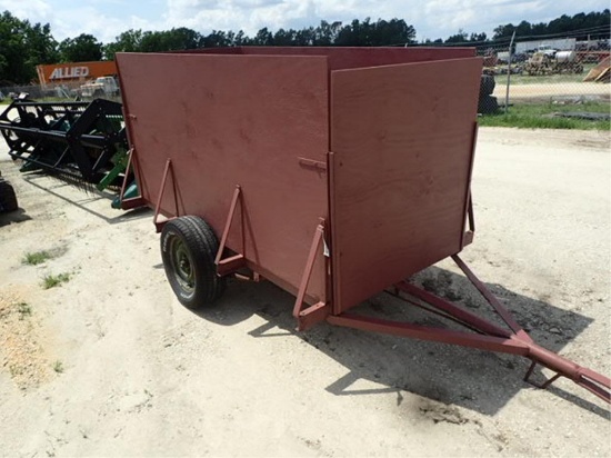 4' x 8' Trailer with Wooden Frame