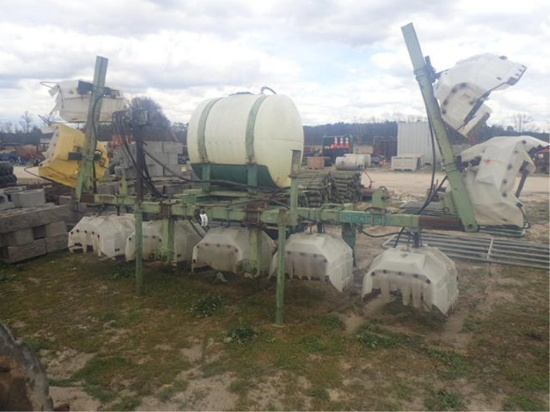 Reddick 8 Row Hooded Spray Rig