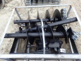 JCT Skid Steer Hydraulic Auger Drive & Bits