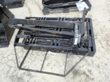 Mower King Adjustable Skid Steer Forks