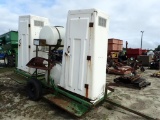 2 Port-a-Johns w/ Wash Station on Trailer