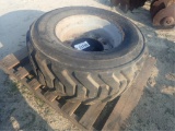 1- Tire 15-19.5 and Rim 10 Lug