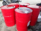 (5) Metal Barrels