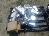 Pallet of Recessed Lighting Parts