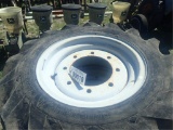 (2) 10.5x80-18 & (2) 14.9x24 Tires and Rims