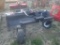 7' Skid Steer Mount Box Blade w/ Hyd. Gauge Wheel