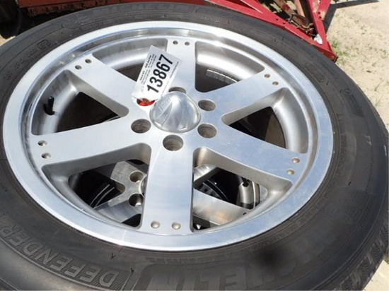Set of 4 - Michelin 265/50R20 Tires and Rims