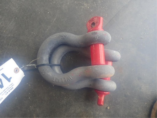 1-1/4" Shackle/Screwpin - Set of 2