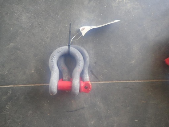 7/8" Shackle/Screwpin - Set of 2