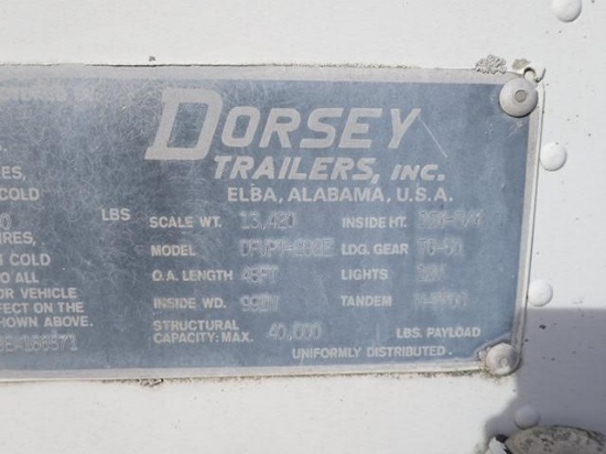 1984 Dorsey Horse Trailer