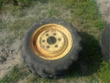(2) Tires and Rims - 6-14 / 6 Lugs