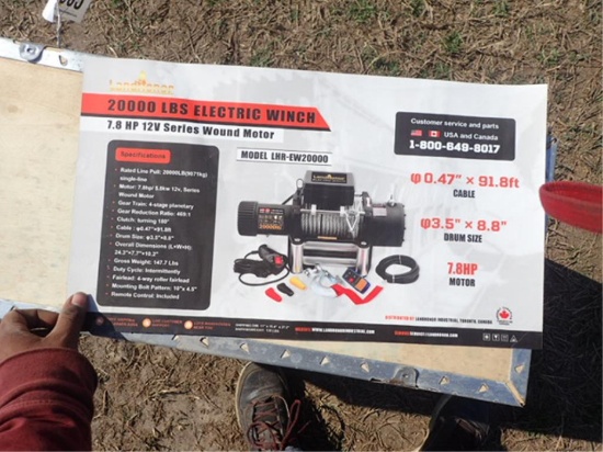 20,000lb Electric Wench