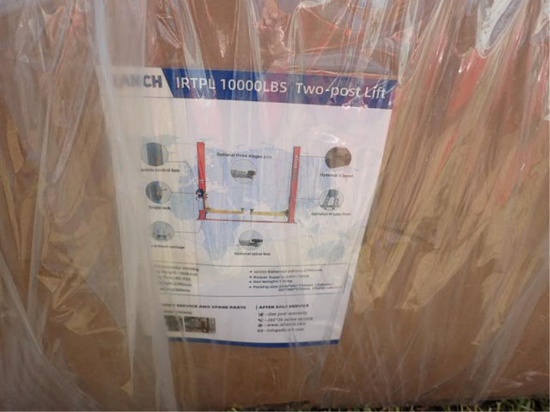 IRTPL 10,000lb Two Post Lift