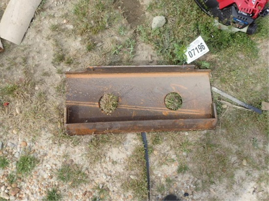 Mini Skid Steer Mounting plate