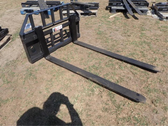 JCT Skid Steer Pallet Fork Frame 60" Prong