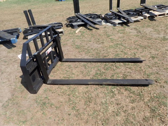 JCT Skid Steer Pallet Fork Frame 60" Prong