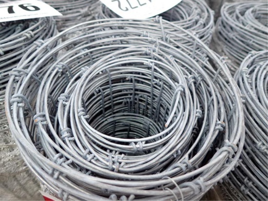 4' x 100' Roll - Hot Dipped Galvanized Field Fence