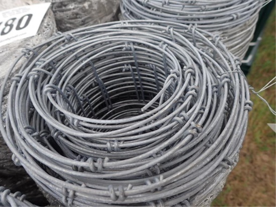 4' x 100' Roll - Hot Dipped Galvanized Field Fence