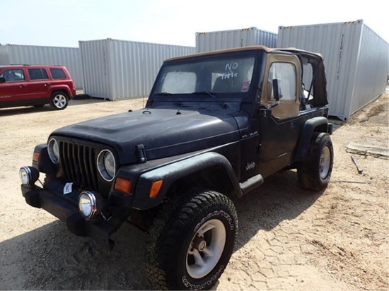 1998 Jeep Wrangler - Parts Vehicle
