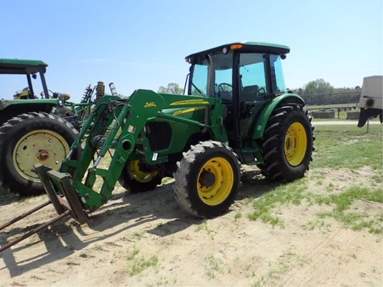 John Deere 5525 Tractor w/ 542 JD Loader