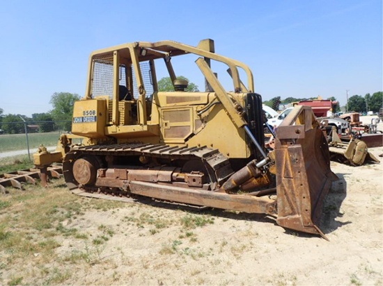 1992 John Deere 850B Dozer w/ Blade and Ripper