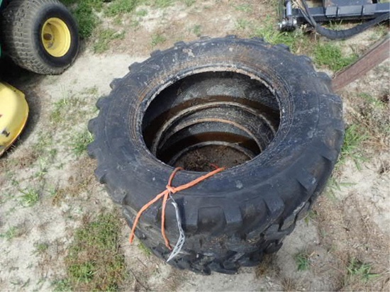(2) Titon 10x16.5 Skid Steer Tires