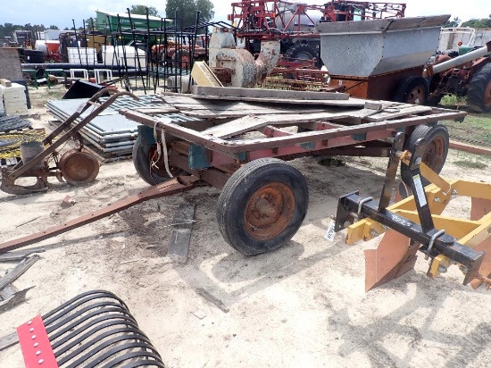 10' Trailer w/ Metal Frame and Wooden Floor