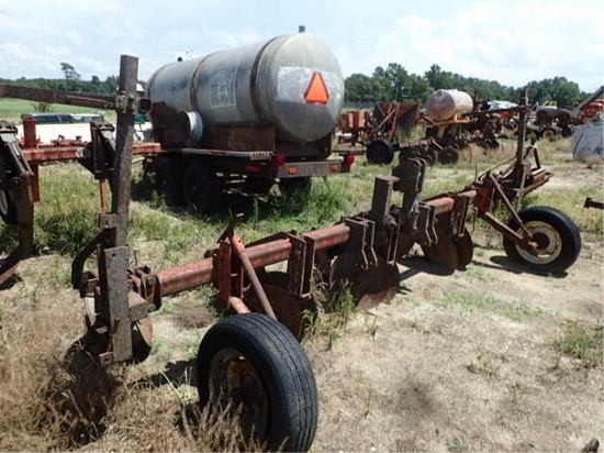 4 Row Bedder on 36" Rows - 3 Point Hitch