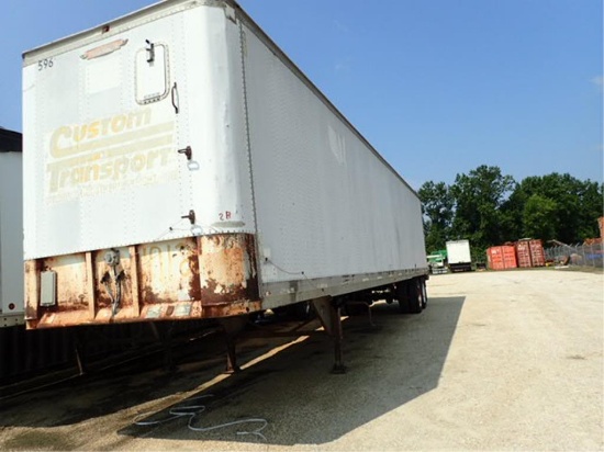 1988 Trail Mobile 48' Dry Box Van
