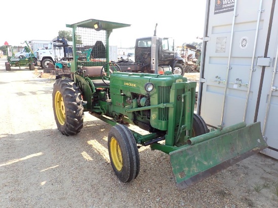 1955 John Deere 40 Tractor with Front Blade
