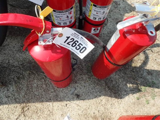 2- Fire Extinguishers