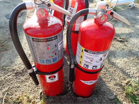2- Fire Extinguishers