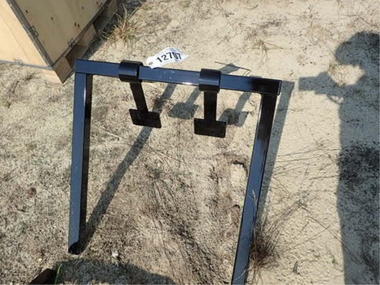 Black Metal Target Stand w/ 2 Targets