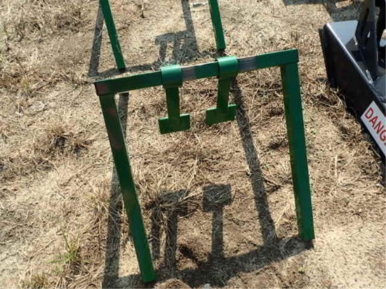 Green Metal Target Stand w/ 2 Targets