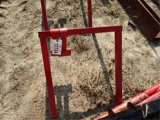 Red Metal Target Stand w/ 2 Targets
