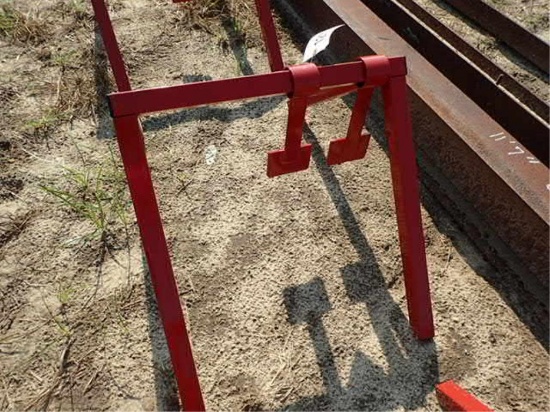 Red Metal Target Stand w/ 2 Targets