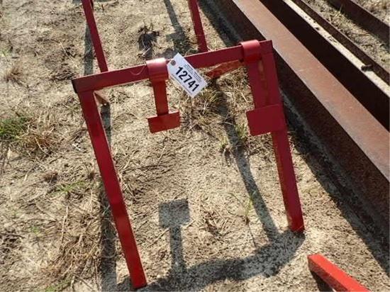 Red Metal Target Stand w/ 2 Targets