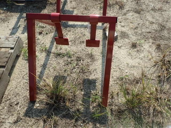 Red Metal Target Stand w/ 2 Targets