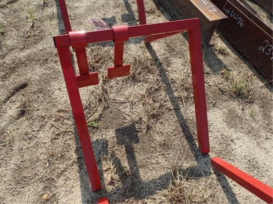 Red Metal Target Stand w/ 2 Targets