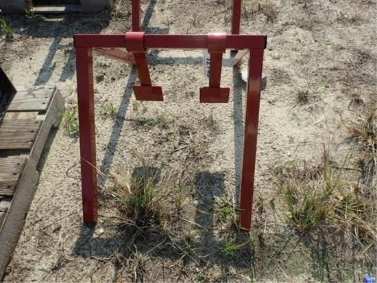 Red Metal Target Stand w/ 2 Targets