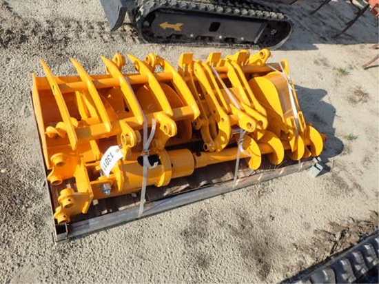 7 Piece Group Excavator Attachments