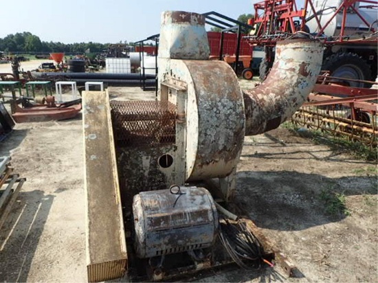 50hp Electric Motor w/ Big Blower