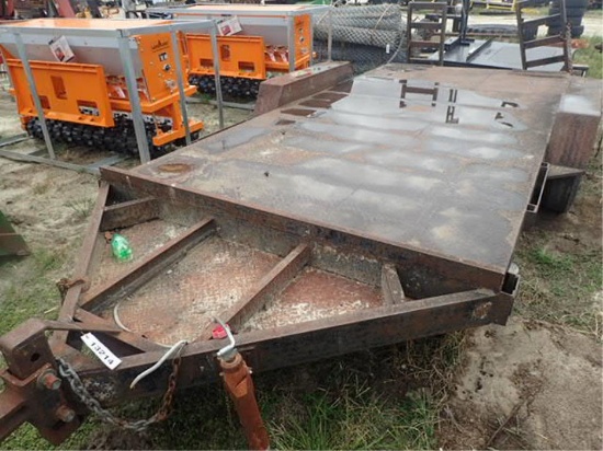Metal Frame Trailer w/ Ramps