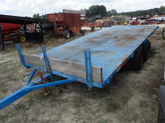 8' x 16' Double Axle All Metal Trailer - NO TITLE